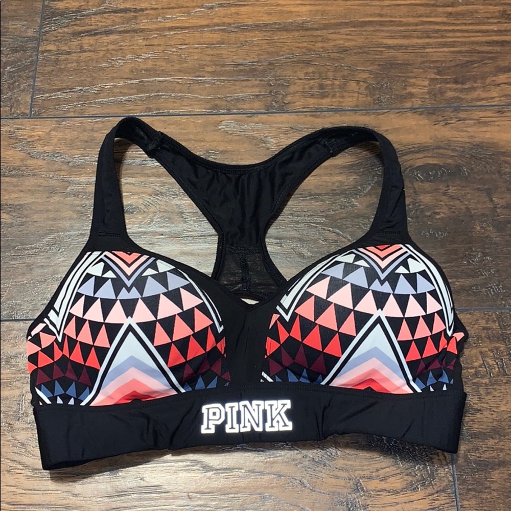 Pink Sports Bra